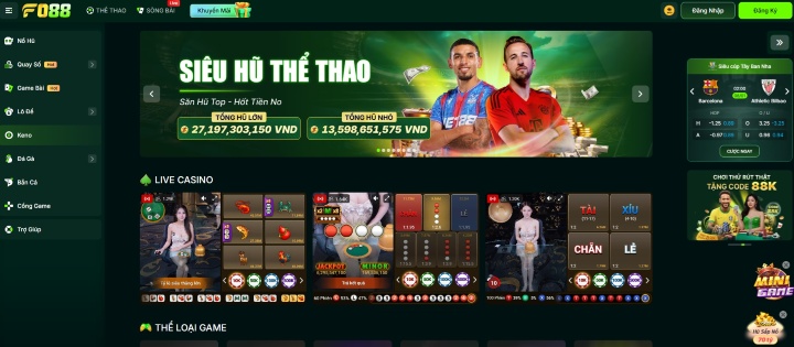 Fo88 cái tên không còn xa lạ trên thị trường